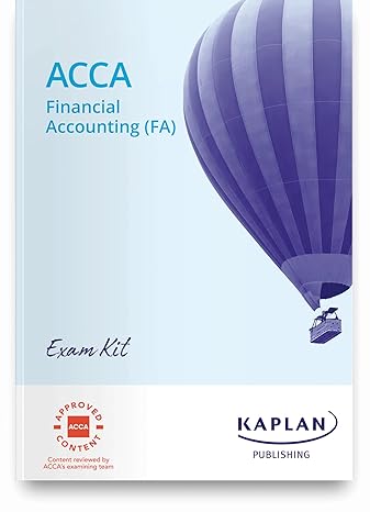 financial accounting exam kit 1st edition kaplan 178740613x, 978-1787406131