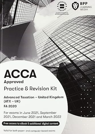 acca advanced taxation fa2020 practice and revision kit 1st edition bpp learning media 1509732934,