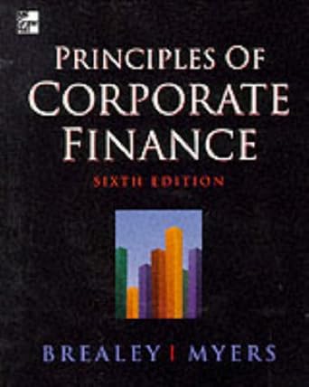 principles of corporate finance internat.2r. edition richard a brealey und stewart c myers ,stewart c myers