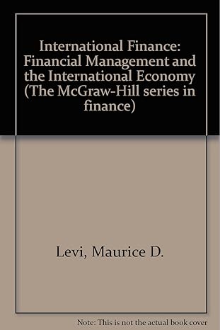 international finance financial management and the international economy 3rev edition maurice d levi