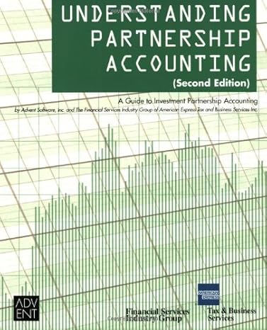 understanding partnership accounting revised edition advent software inc ,the financial services industry