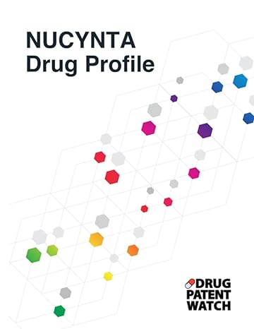 nucynta drug profile nucynta drug patents fda exclusivity litigation drug prices 1st edition drugpatentwatch