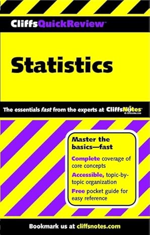 cliffsquickreview statistics 1st edition david h voelker ,peter z orton ,scott v adams 0764563882,