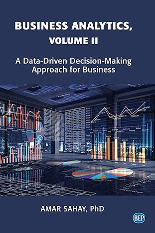 business analytics a data driven decision making approach for business 1st edition amar sahay 1631574795,
