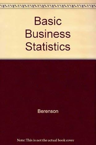 basic business statistics 1st edition berenson ,david m levine 0130996076, 978-0130996077