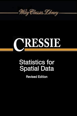 statistics for spatial data revised edition noel cressie 1119114616, 978-1119114611