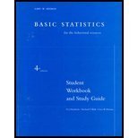 basic statistics for the behavioral sciences workbook, student, study guide edition gary w heiman 0618220186,