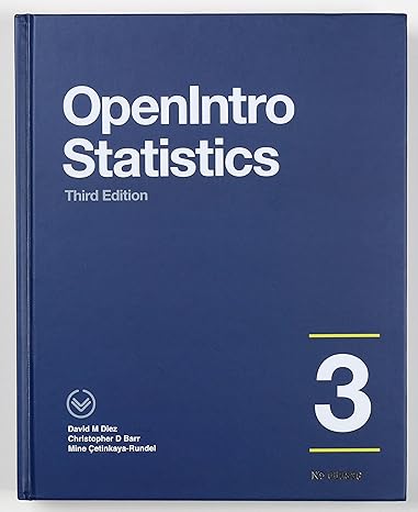 openintro statistics 3rd edition david m diez 1943450056, 978-1943450053