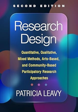research design quantitative qualitative mixed methods arts based and community based participatory research