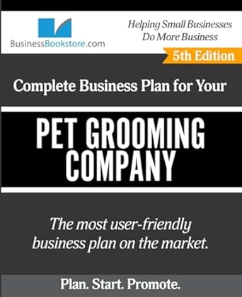 the business plan for your pet grooming service 1st edition terry allan blake ,hunter allan blake b0cr5fzm8h,