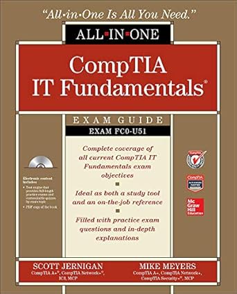 comptia it fundamentals all in one exam guide 1st edition scott jernigan ,mike meyers 1259837696,