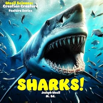 wasil science creation creature features sharks 1st edition mr joseph wasil b0c126nj34, 979-8388279811