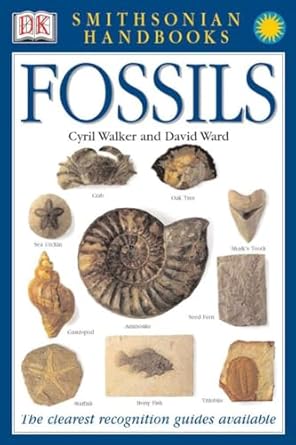handbooks fossils the clearest recognition guide available revised edition david ward 0789489848,