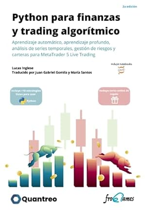 python para finanzas y trading algoritmico aprendizaje automatico aprendizaje profundo analisis de series