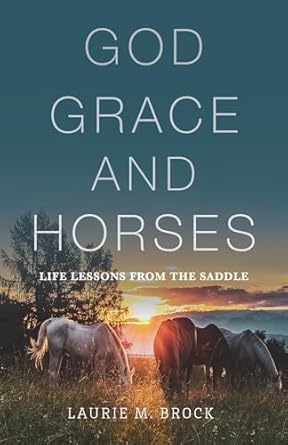god grace and horses life lessons from the saddle 1st edition laurie m brock 1640606076, 978-1640606074