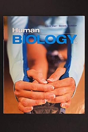 human biology 1st edition cecie starr ,beverly mcmillan 1305112105, 978-1305112100