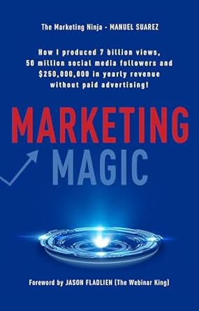 marketing magic how i produced 7 billion views 50 million social media followers and $250 000 000 in yearly