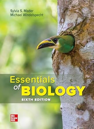 loose leaf for essentials of biology 1st edition sylvia mader ,michael windelspecht 1260780015, 978-1260780017