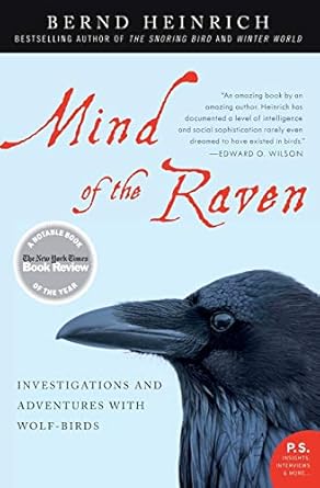 mind of the raven investigations and adventures with wolf birds 1st edition bernd heinrich 0061136050,
