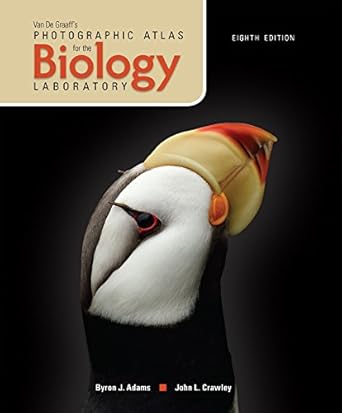 van de graaffs photographic atlas for the biology laboratory 1st edition byron j adams 1617317659,