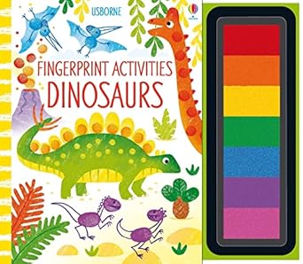 fingerprint activities dinosaurs international edition fiona watt 1474967922, 978-1474967921