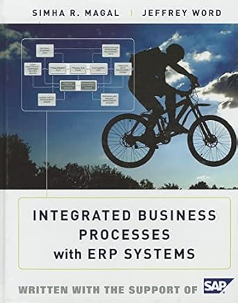 integrated business processes with erp systems 1st edition simha r magal ,jeffrey word 0470478446,