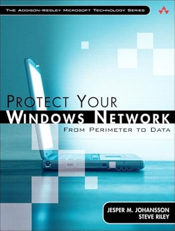 protect your windows network from perimeter to data 1st edition jesper m johansson ,steve riley b001qcyulg