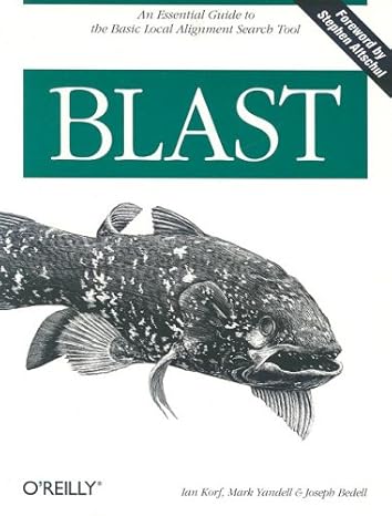 blast 1st edition ian korf ,mark yandell ,joseph bedell b002hj3fya