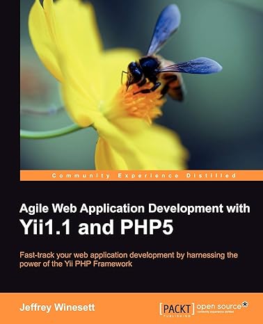 agile web application development with yii1 1 and php5 1st edition jeffrey winesett 1847199585, 978-1847199584