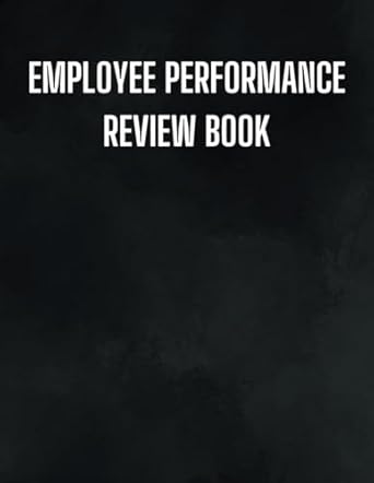 employee performance review book 120 pages for hire performance sheets forms employee job performance