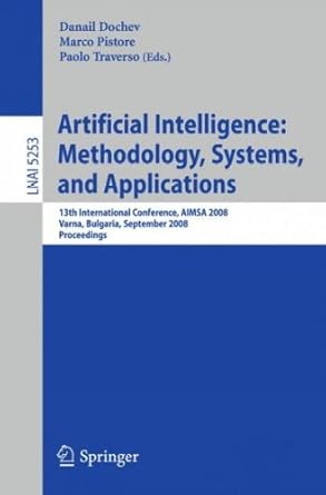 artificial intelligence methodology systems and applications 1st edition paolo traverso b002rlt20e,