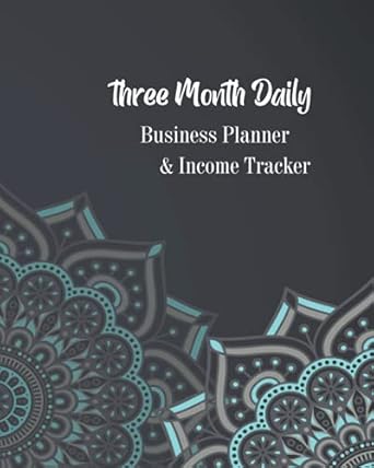 3 month daily business planner and income tracker for the small business owner 1st edition kaizen books
