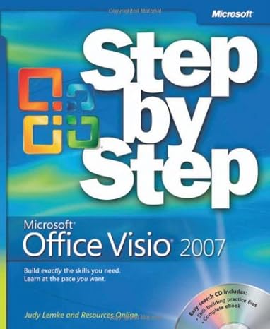 microsoft office visio 2007 step by step 1st edition judy lemke ,resources online b005mwm7ma