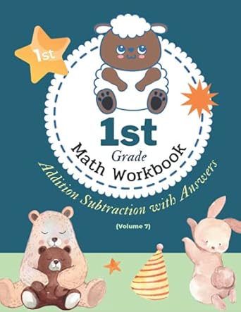 1st grade math addition subtraction workbook with answers 2 000+ problems math facts worksheets for daily