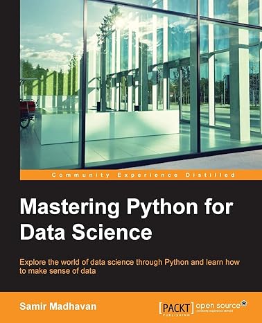 mastering python for data science 1st edition samir madhavan 1784390151, 978-1784390150