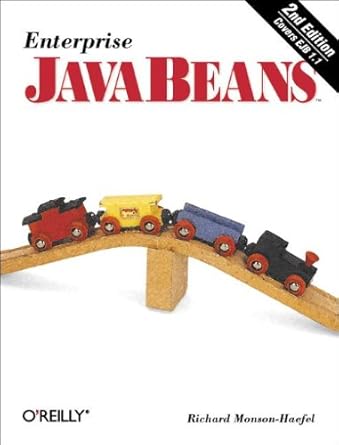 enterprise javabeans 1st edition richard monson haefel 1565928695, 978-1565928695