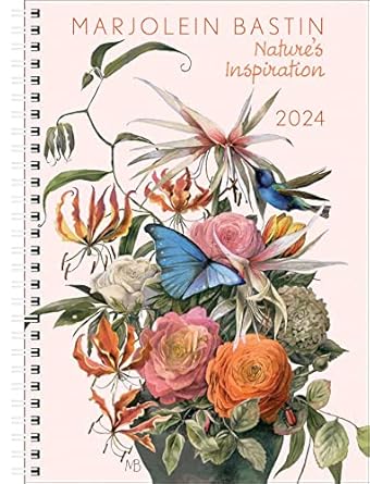 marjolein bastin natures inspiration 12 month 2024 engagement calendar 1st edition marjolein bastin