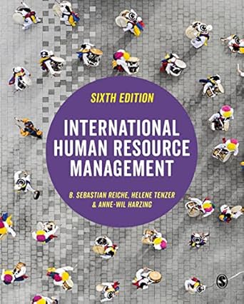 international human resource management 1st edition b sebastian reiche ,helene tenzer ,anne wil harzing