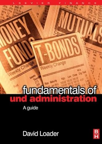 fundamentals of fund administration a guide 1st edition david loader 0080973833, 978-0080973838