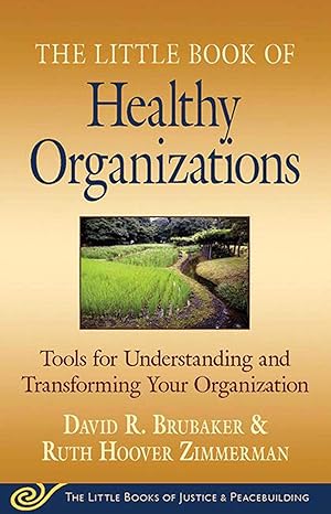 little book of healthy organizations tools for understanding and transforming your organization 1st edition