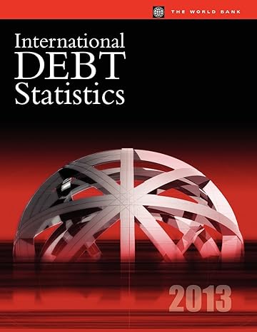 international debt statistics 2013 1st edition world bank 0821397877, 978-0821397879