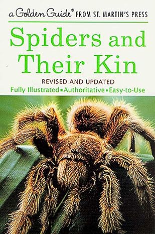 spiders and their kin a fully illustrated authoritative and easy to use guide 1st edition herbert w levi