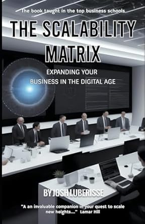 the scalability matrix expanding your business in the digital age 1st edition josh luberisse b0clhkhsyr,