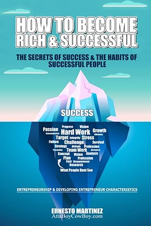 how to become rich and successful the secret of success and the habits of successful people entrepreneurship