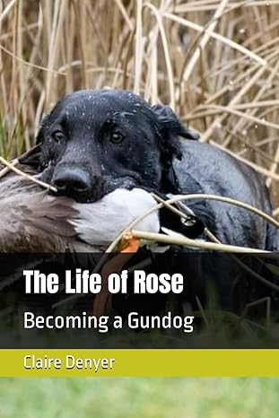 the life of rose becoming a gundog 1st edition claire denyer b0cr5wtrmg, 979-8873241408