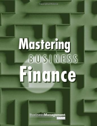mastering business finance 1st edition business management daily 1880024098, 978-1880024096
