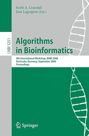 algorithms in bioinformatics 8th international workshop wabi 2008 karlsruhe germany september 15 19 2008