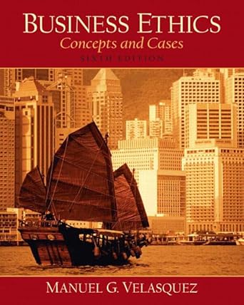 business ethics a teaching and learning classroom edition concepts and cases 6th edition manuel g velasquez