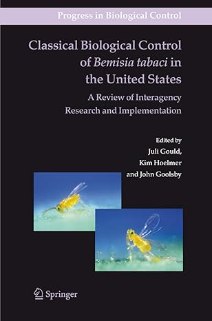 classical biological control of bemisia tabaci in the united states a review of interagency research and