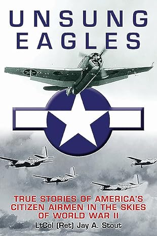 unsung eagles true stories of americas citizen airmen in the skies of world war ii 1st edition jay a stout